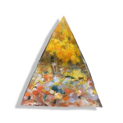 China Interior Decoration Resin Processing Handwork Crystal Decoration Three Dimensional Augen Decorations for sale