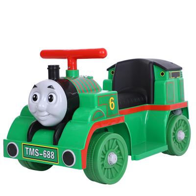 China Ride On Toy 2022 Popular Factory Directly Selling High Quality New Mini Train Children's Electric Four-Wheel Toy Rechargeable Car for sale