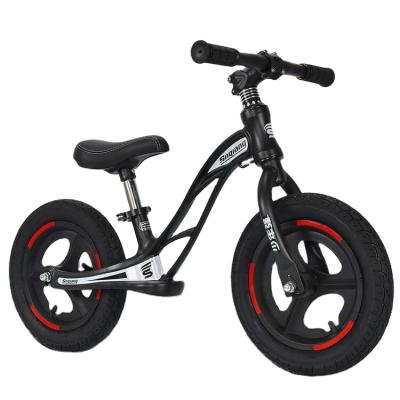 China 2021 Popular Hot Sale Kids Balance Bike Magnisum Alloy Frame Children Ride On Car Balance Bike For Kids for sale