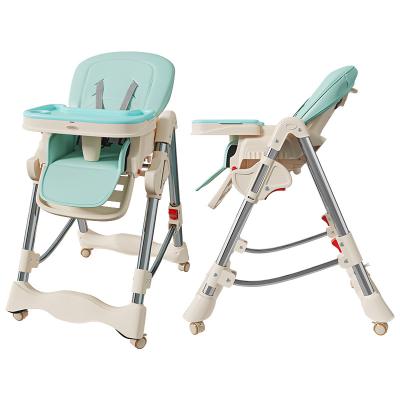 China Modern Comfortable Adjustable Portable Baby High Dining Chair With Eating Seat And Tray Baby Portable Feeding Chair For Toddler for sale