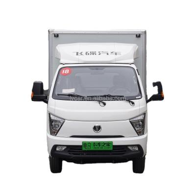 China 4.01m Feidi EF3 Cargo Truck with 55.7 Battery Capacity and Fence Container Delivery for sale