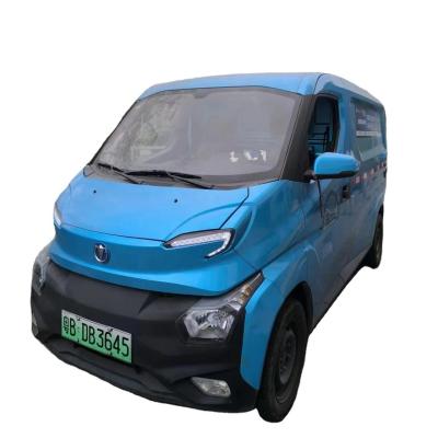 China LED Electric Light Van 40000 km Mileage Leather Seats and Multi-function Capabilities for sale