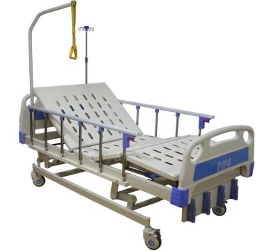 China Hospital Bed Four Crank Five Function Bed Hospital for sale