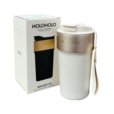 China Stocked Wholesale keep warm and cold stainless steel thermal coffee cup travel mug portable water cup for sale