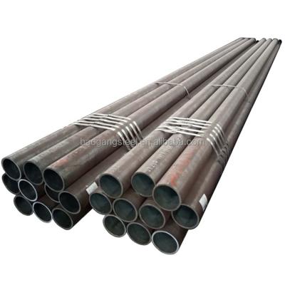 China ASTM A53 Fluid Pipe Round Seamless Welded Steel Tube Used for sale