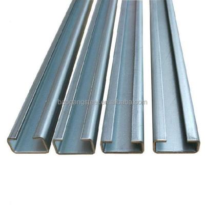 China Hairline Polished U C Channel Stainless Steel Beam C Channel for sale