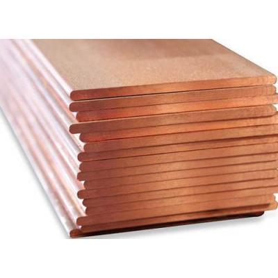 China Construction 0.3mm~100mm Thickness AISI C10200 Mill Finish Surface Copper Sheet for sale