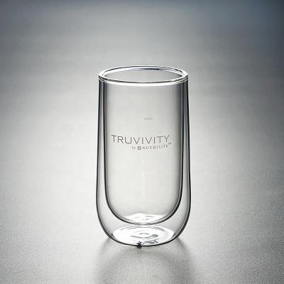 China Double Sustainable Wall Borosilicate Xiuzhun Glass Mug / Beer Glass High Quality Mug for sale