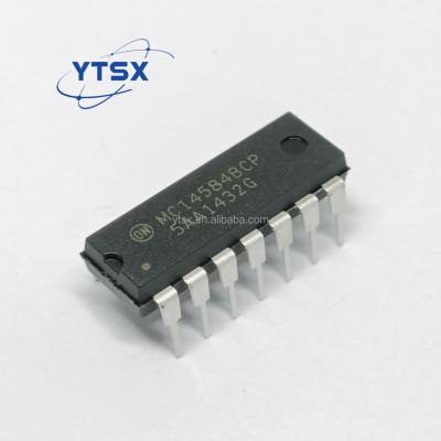 China New and Original Inverters MC14584BCP DIP14 IC Logic MC14584 MC14584BCP for sale