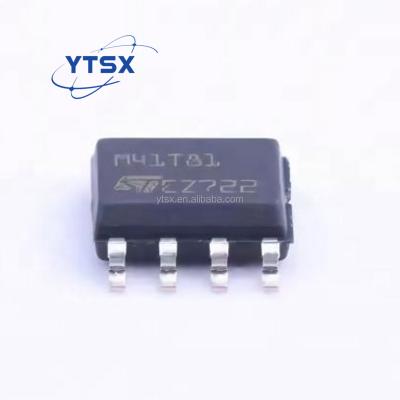 China Original standard in common M41T81 M41T81M6F SOIC-8 real time clock M41T81 M61M6F electronic components IC chips for sale