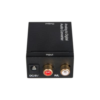 China Portable Analog Audio R/L Converter Analog Audio Signal To Digital Signal Converter for sale