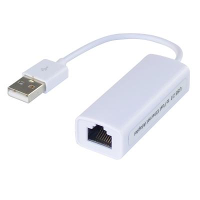 China LAPTOP USB Network Card Adapter usb 2.0 to rj45 Ethernet 10/100m Lan Adapter for PC for sale