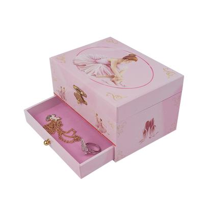 China Music Box Ballerina Wedding Favors Wooden Music Boxes For Jewelry Package for sale