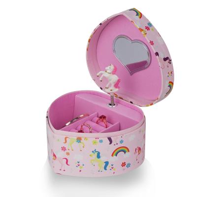 China Music Box Unicorn Jewelry Storage Gift Personalized Eco-Friendly Music Box for sale