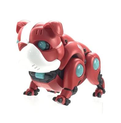 China Educational Hot Sale Flip Dancing Stunt Dog  Electric Mechanical Robot Intelligent Robot 360 Rolling-over Toy for Kids for sale