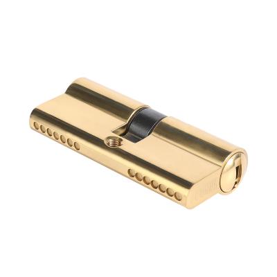 China High Waterproof Middle East Market Secret Cylinder 70mm Cylinder Door Lock Brass Cylinder With Key Door Accessories for sale