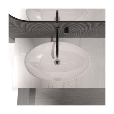 China Hot Selling Round Basin Fully Concealed Repair Art Basin Bathroom Sinks for Housing and Apartment House for sale