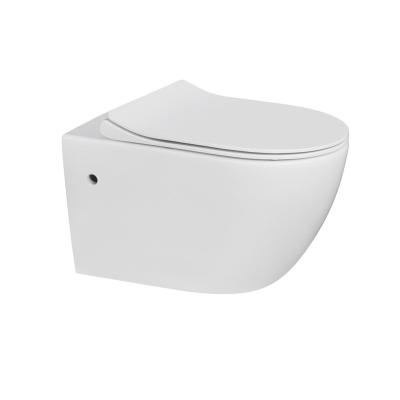 China Double-flow Good Quality Design Wall Hung Rectangular Washdown Toilet For Office Washrooms Water Saving Ceramic Wall Mounted Modern Hotel for sale