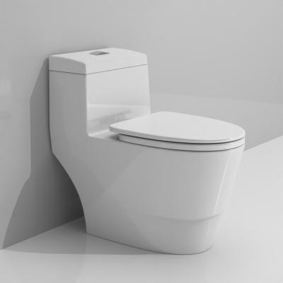 China Double-flow hot sale modern design hotel cheap modern best-selling siphon flushing ceramic toilet for sale