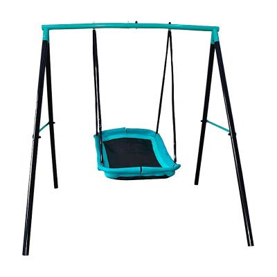 China ALLOY Kids Steel Frame Swing Sets For Backyard for sale