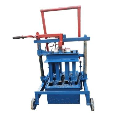 China Concrete Block Making Machine Price Hollow Cement Brick Making Machine In Africa for sale