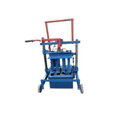 China Concrete Manual Block Making Machine Hydraulic Press 220V/380V Voltage zu verkaufen