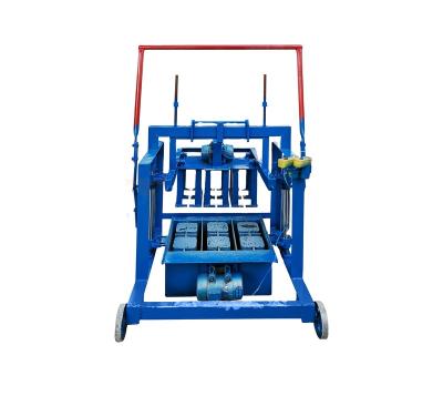 China Manual Compressed Earth Block Machine Cement Interlock Brick Machine zu verkaufen