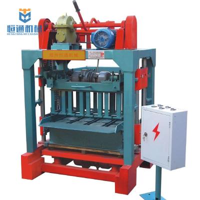 China Hollow Block Manufacture Manual Hollow Brick Making Machine Manual Concrete Block zu verkaufen