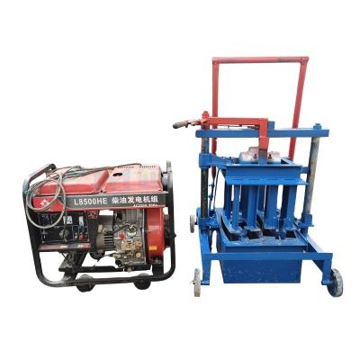 China Clay Concrete Block Making Machine Hydraulic Pressure 220V/380V Voltage for sale