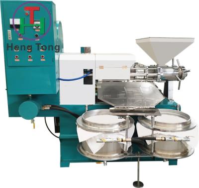 China Coconut Cold Oil Press Machine Automatic Groundnut Soybean Seed Screw Oil Expeller for sale