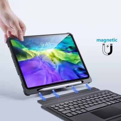 China Splitable Keyboard Tooth Case Blue Wireless Keyboard Protective Case Portable Keyboard Case For iPad for sale