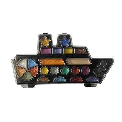 China Manufacturer 23 Non-Toxic Colors Stationery Watercolor Metallic Paint for sale