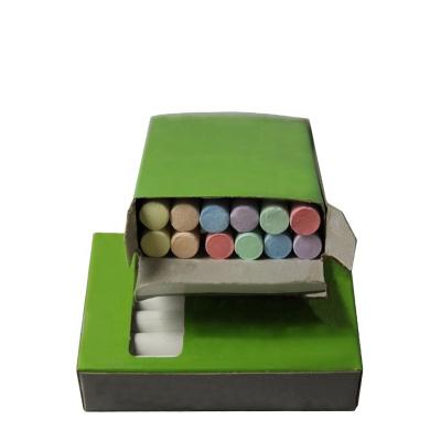 China Wholesale non-toxic white and colored blackboard chalks for school for sale