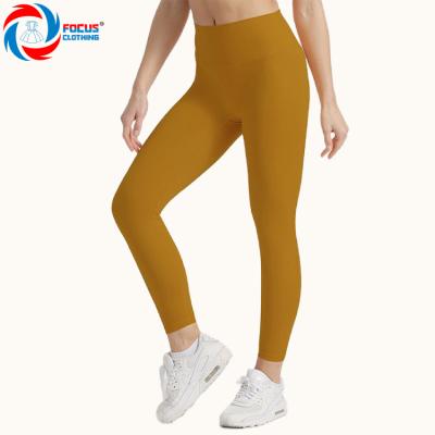 China Breathable Yoga Pocket Fishing Fitness Exercise Gaiters High Waist Tight Fit Women's Hip Back Seamless Trousers for sale