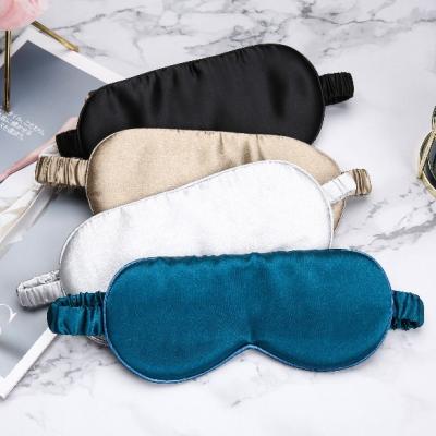 China 100% Mulbery Luxury Silk Sleep Mask Anti-Puffiness Eye Mask Anti-Aging Skin Care for sale