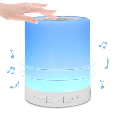 China Portable Simplicity Table Lamp LED Touch Lamp Nightstand Lamp Night Lights Touch Dimming Dimmable Music Warm White Light Color Changing RGB for sale