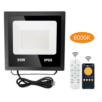 China interior & 50W LED Flood Light 4800LM LED Work Light Outdoor Outdoor Daylight White IP66 Waterproof for Yard Garden Playground Outdoor Floodlights for sale