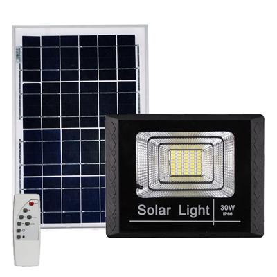 China Garden Factory Direct Sale Energy Saving Solar Led Flood Light IP66 30W Waterproof Outdoor Led Solar Powered Flood Light for sale