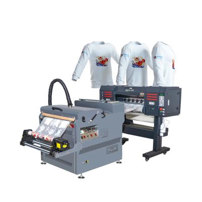 China Advertising/textile/garment shops dtf ZT70 printer PET transfer film printer T-shirt printer 4720/3200/XP600 printheads optional with shaking machine en venta