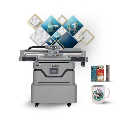 China Factory Large 6090 Color PRINTER Large Format UV Inkjet Printer For Mobile Phone Case Printing Machine Digital UV Machine A1 Printing à venda