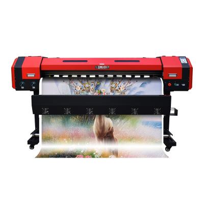 Cina Garment Shops Advanced 1.9m Eco Solvent Printer Large Format Sublimation Printer With XP600/TX8 Print Head For PET Film in vendita