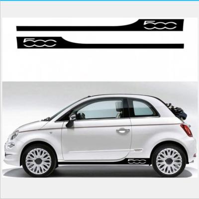 China Y2K apply to Fiat 500 car stickers car stickers decorative decorative decorative stickers can be customized for sale