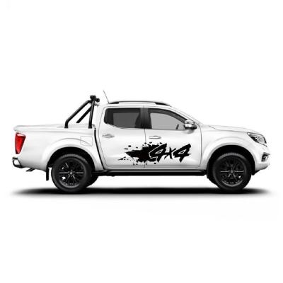 China 2 Pcs Car Decoration Body Door Decal Vinyl Truck Sticker Eco-Friendly Car Sticker Manufacturer for sale