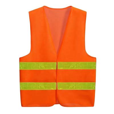 China Polyester vest reflective brand fishing net site construction team wholesale polyester fiber for sale