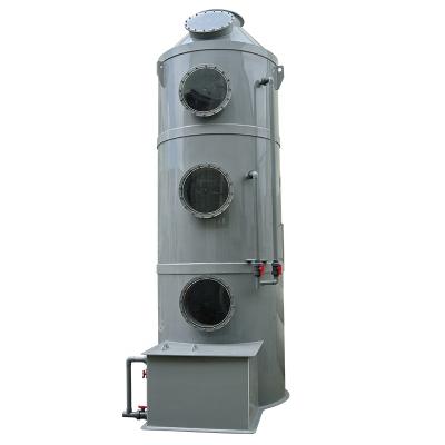 China Wet Waste Gas PP Acid and Alkali Odor Control System Waste Gas Treatment Purifier Air Fresheners 600-3500mm Pump, Motor Supplied XICHENG for sale