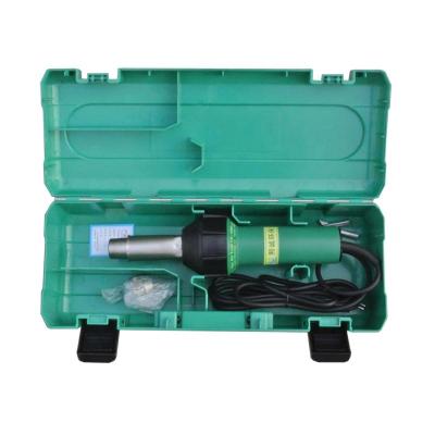 China 1600W Cool/Hot Plastic Air Welder Hot Air Weld Gun with Cover Seam Rollers / Seam Tester Probe and Weld Nozzle (Plastic Carrying Case) for sale