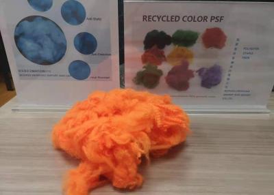 Chine fibre synthétique de polyester de 0.5D 51mm pour le fil tournant la fluorescéine de la meilleure qualité à vendre