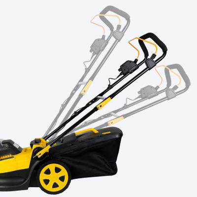 China ABS+Movable Manual Aluminum Alloy Farm Push Electric Lawnmower Labor-Saving Lawn Mower for sale