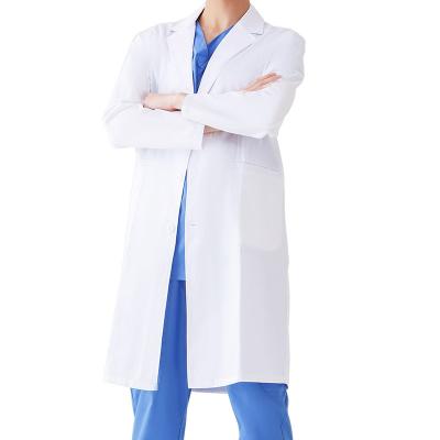 China White Doctor Nurse Suit Medical Hospital Men's Lab Coat Design for sale