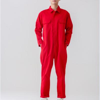 China High Quality Waterproof 65/35 Poly/Cotton Workwear Coverall Overall Uniforms Cheap For Working Clothes for sale